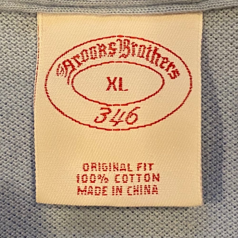 Brooks Brothers Polo Shirt Size XL - Picture 6 of 7